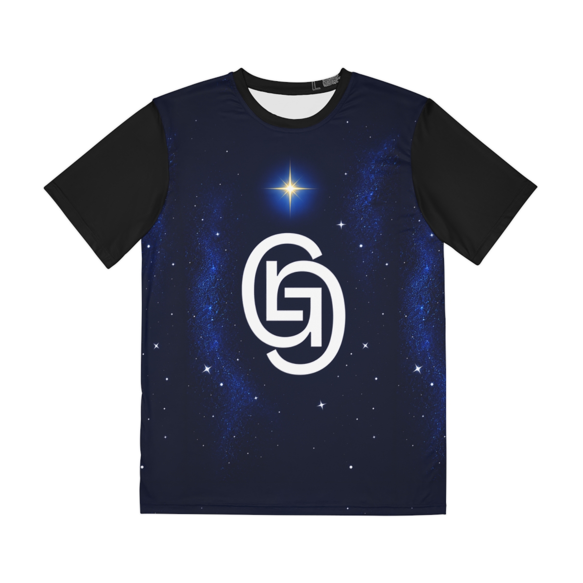 GEECHIE Cosmic Monogram Premium Streetwear Shirt mockup 2