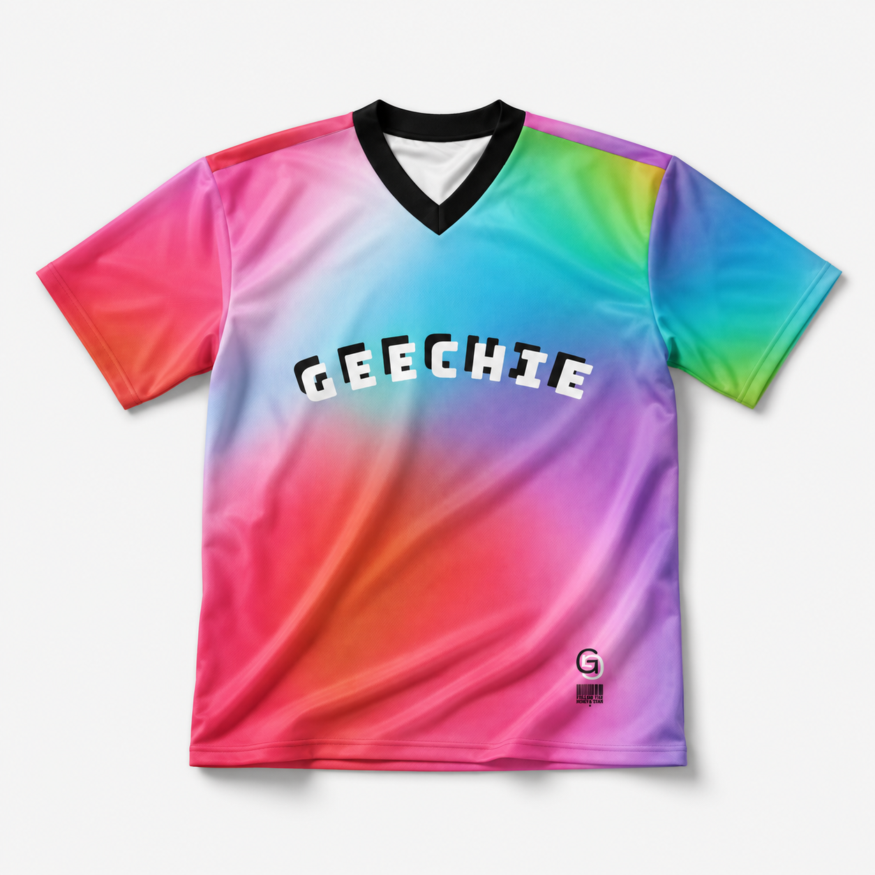 GEECHIE Standing on the Promises of Gawd Jersey mockup 2