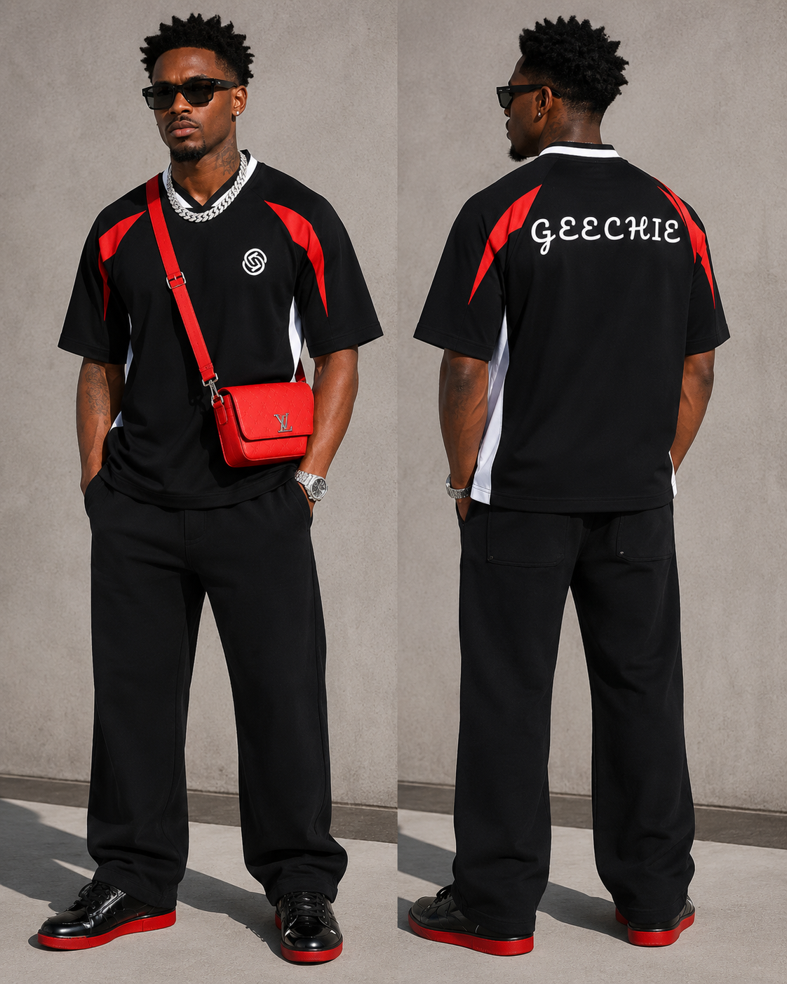 GEECHIE Premium Colorblock Tee