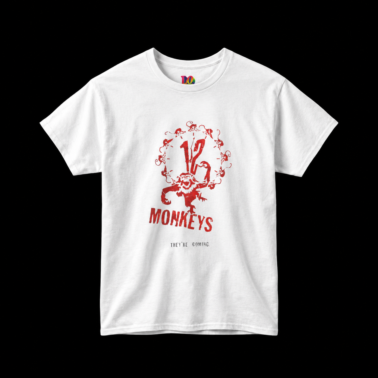 12 Monkeys Movie Tee | Vintage 1990s Sci-Fi mockup 3