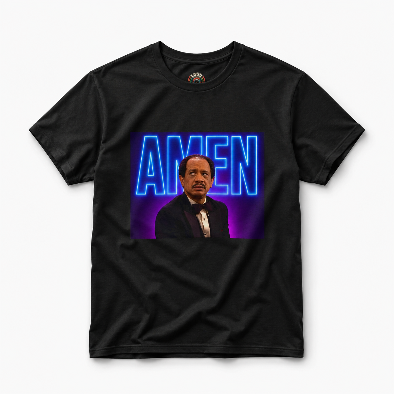 Amen Philadelphia TV | Sherman Hemsley Tee mockup 1