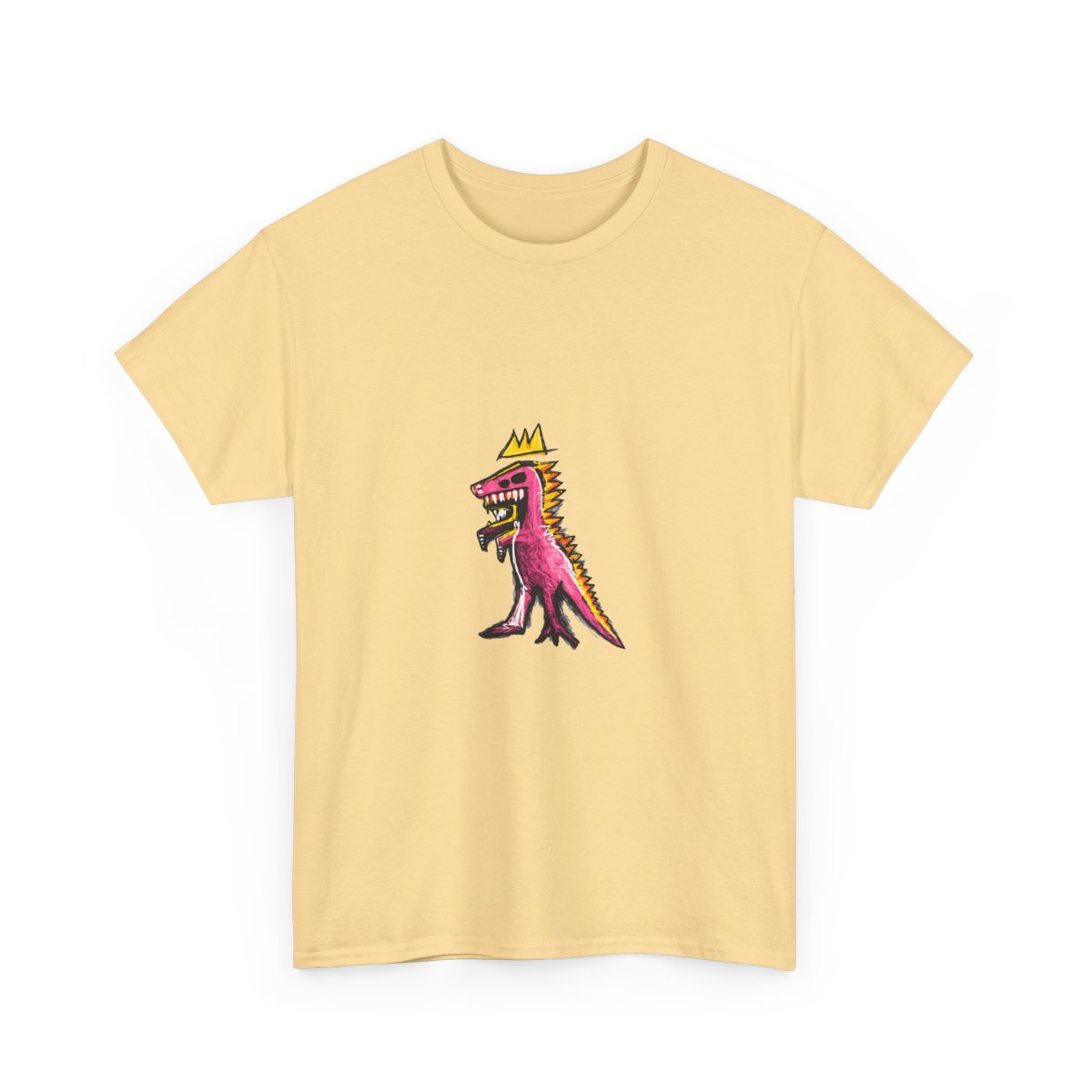 Basquiat Dino Art Tee mockup 7