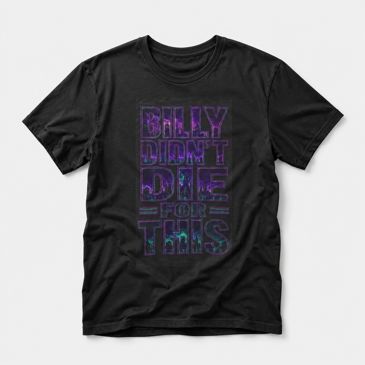 Billy Didn’t Die for This Philadelphia Block tee mockup 1