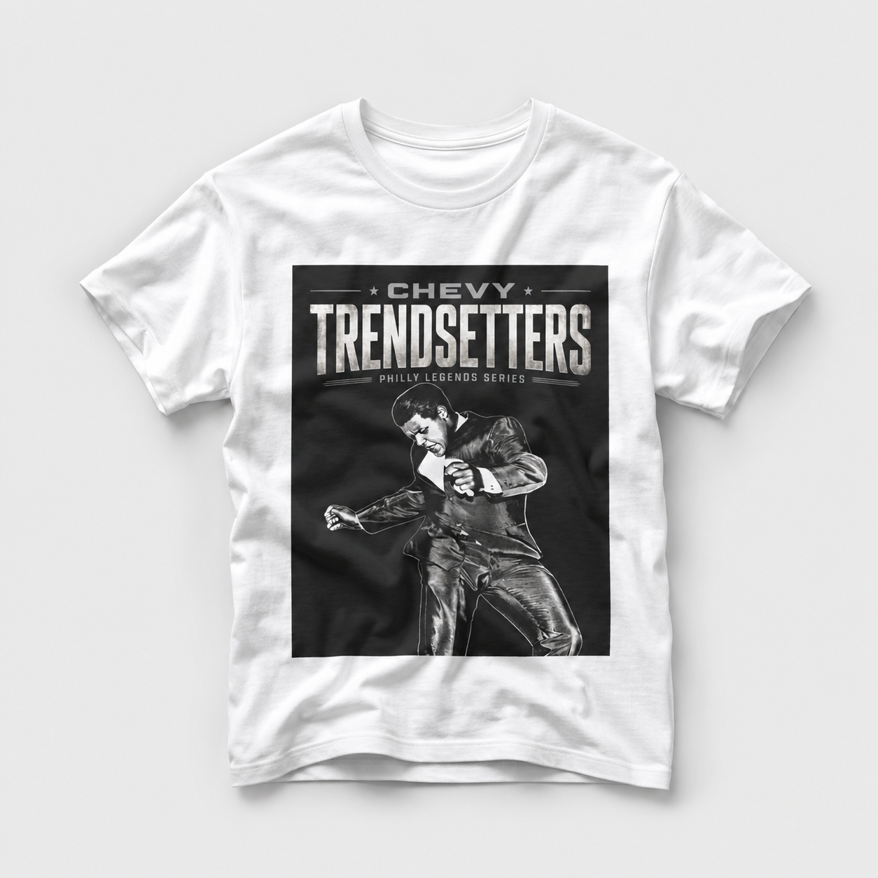 Chevy | Philly Legends Trendsetters Tee mockup 2
