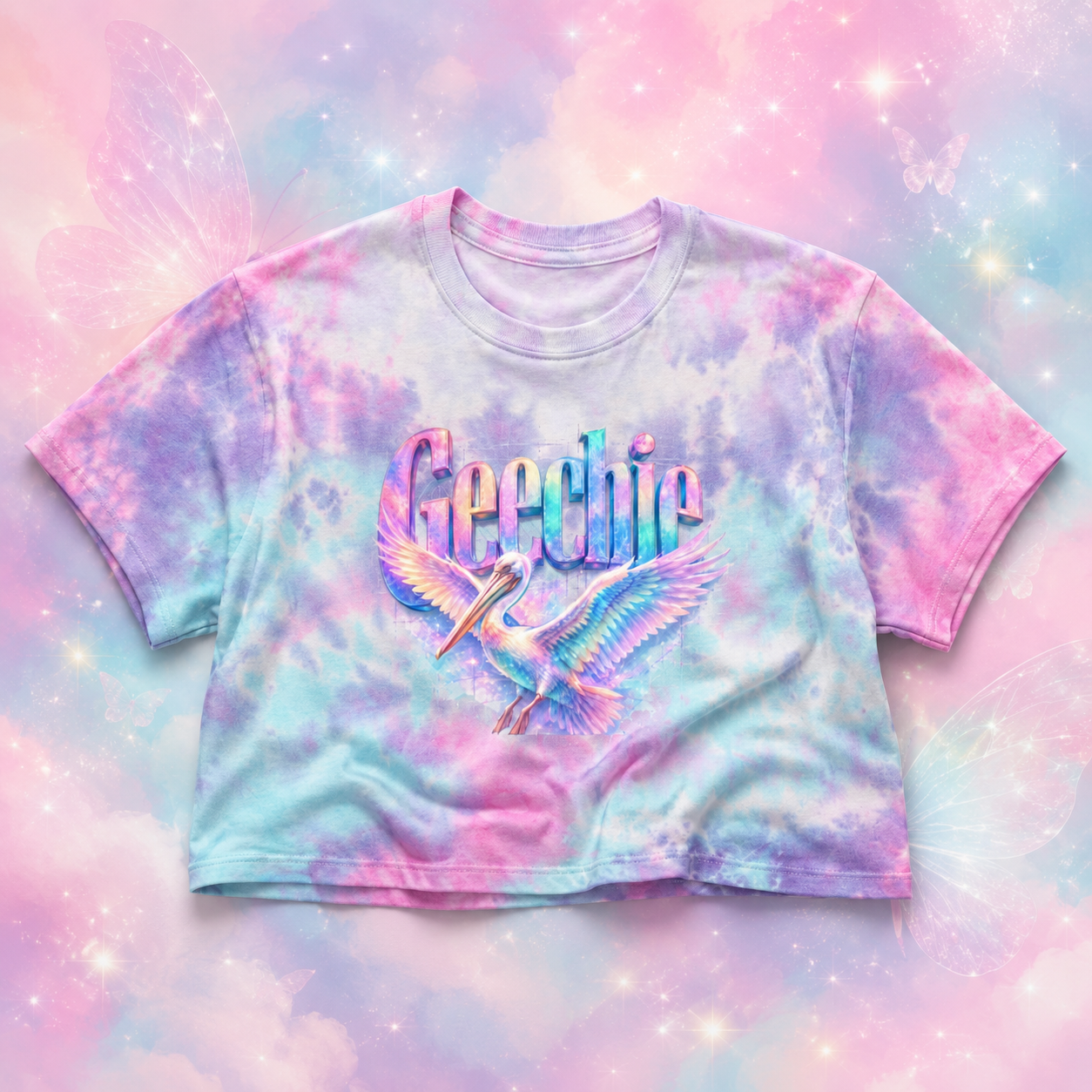 Geechee Pelican Graphic Tee mockup 1