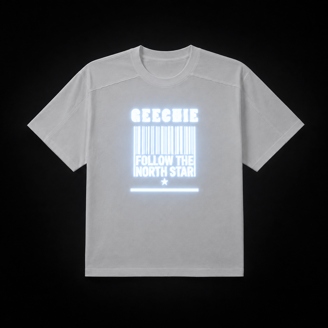 GEECHIE Glow-in-the-Dark Tee alternate color view.