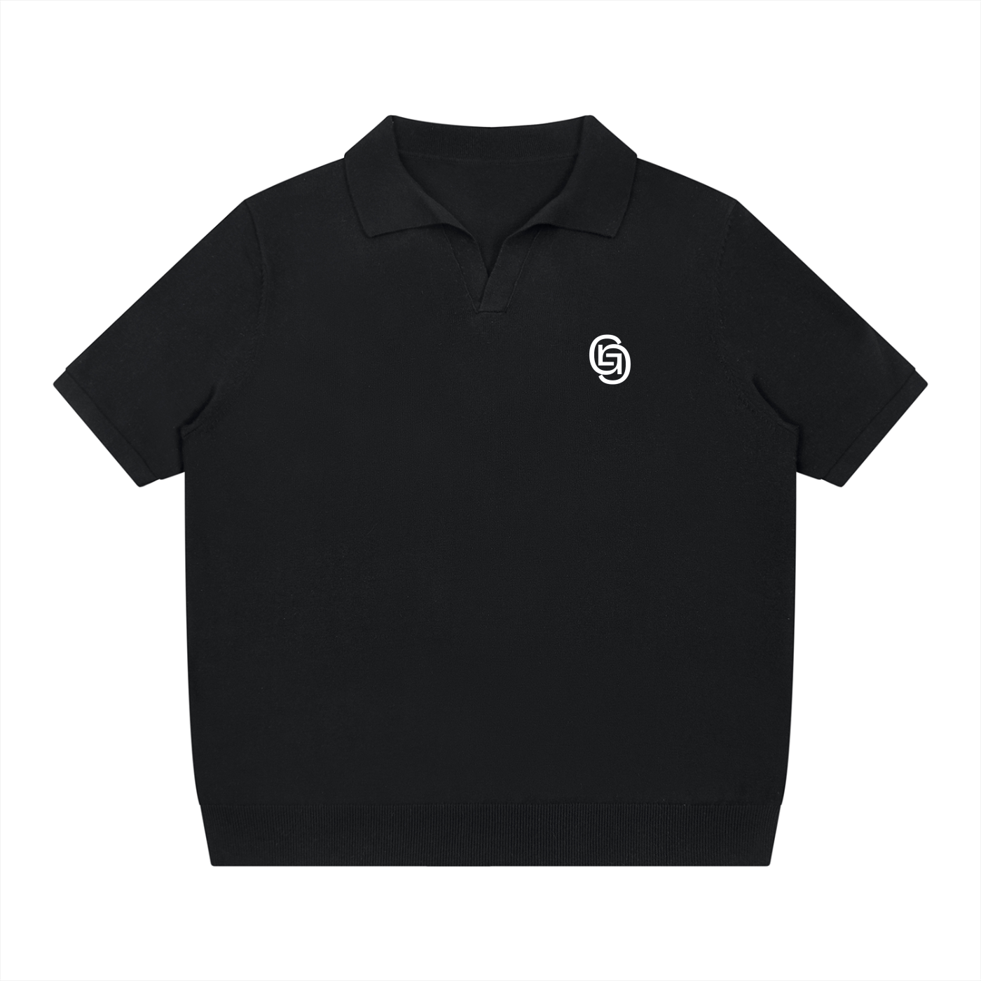 GEECHIE Luxury Minimalist Polo — Mild Apricot color mockup 3