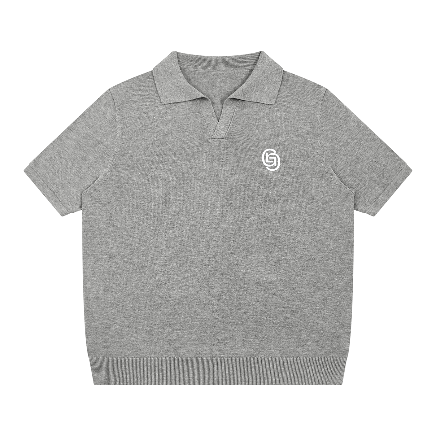 GEECHIE Luxury Minimalist Polo — Mild Apricot color mockup 6
