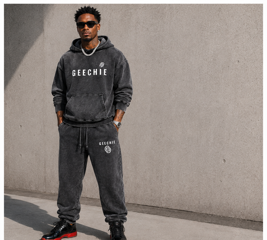 GEECHIE Premium Washed Jogger Pants