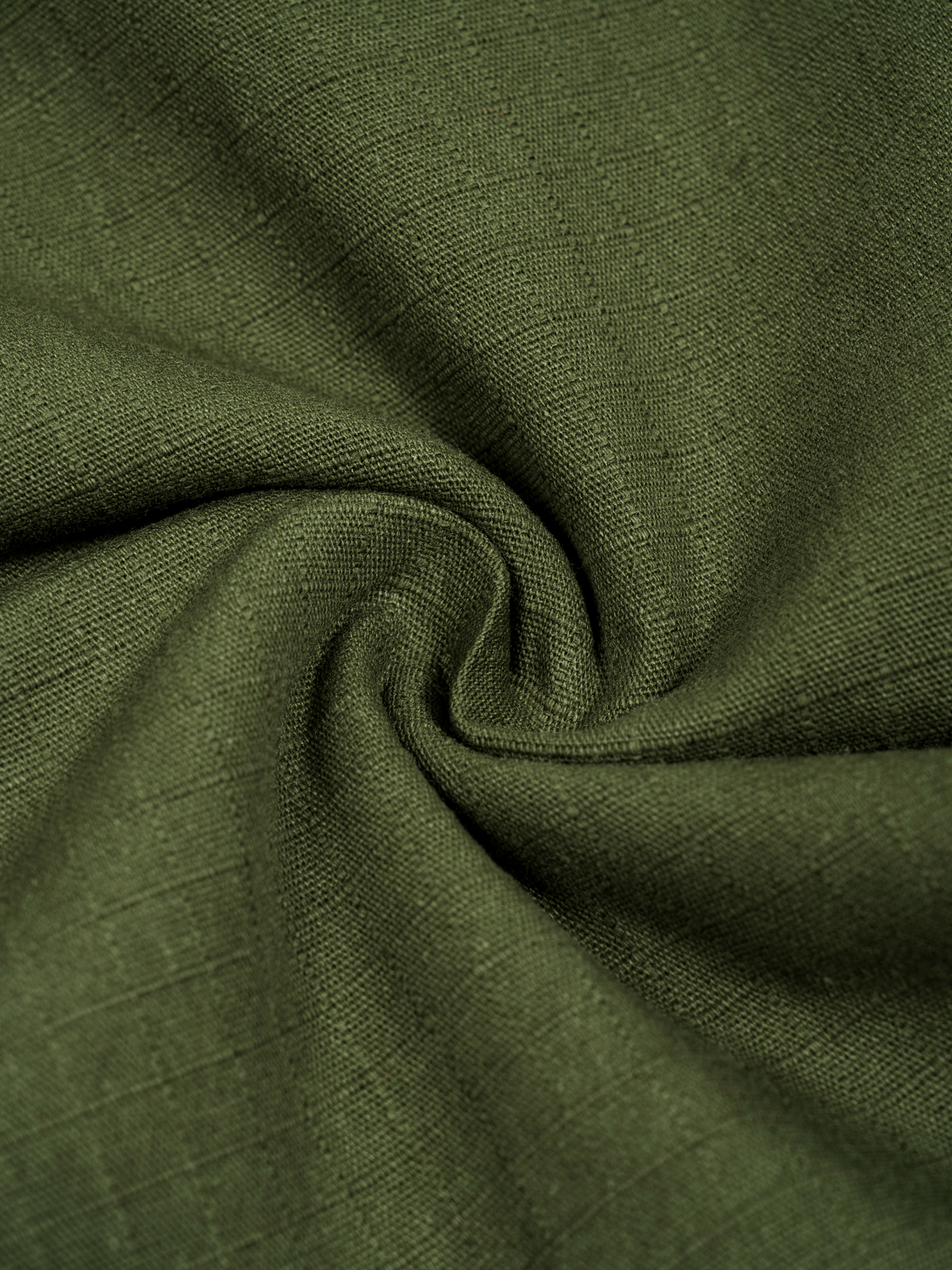 GEECHIE Unisex Woven Cargo Shorts — Olive Green color mockup 16