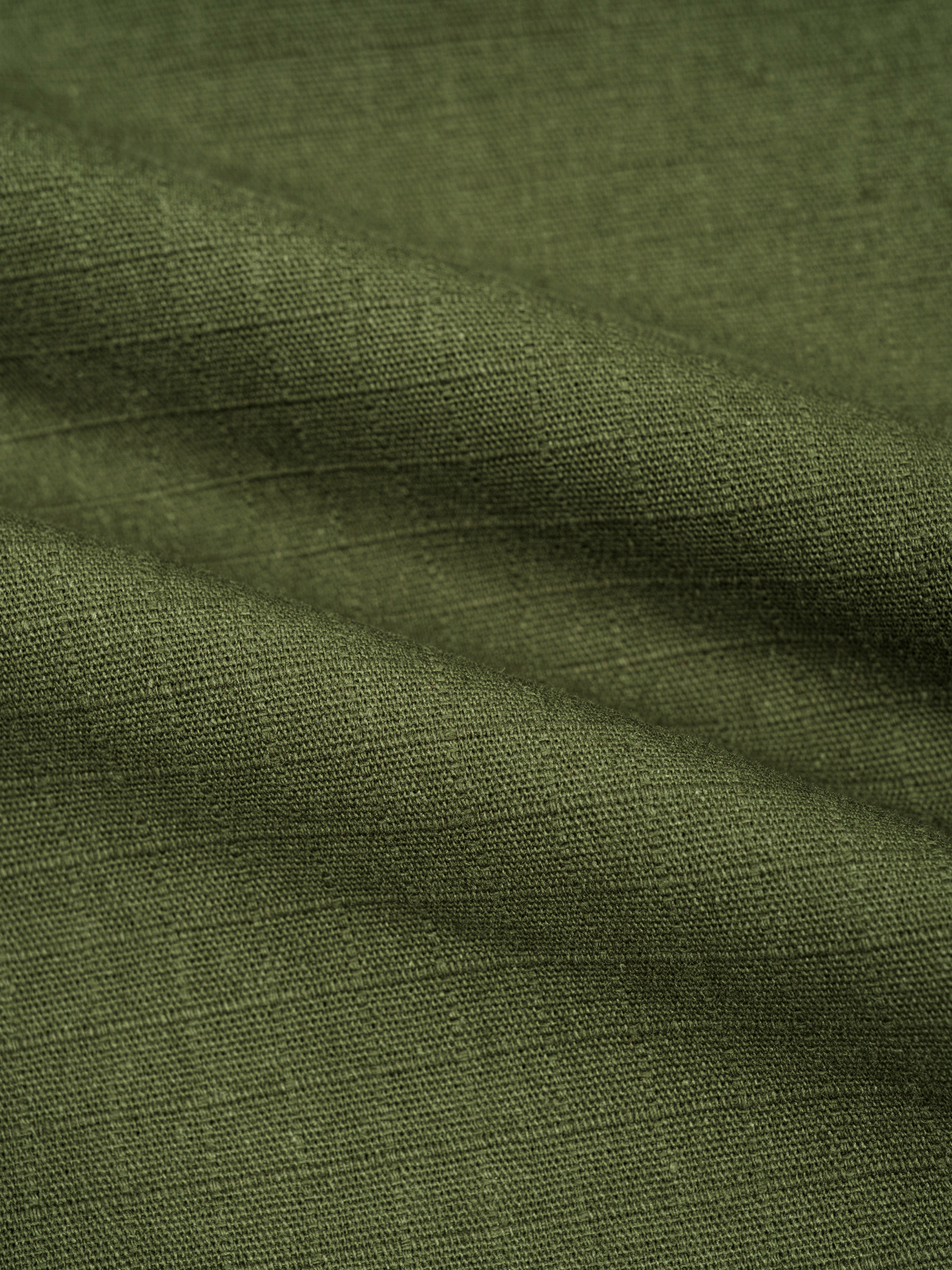 GEECHIE Unisex Woven Cargo Shorts — Olive Green color mockup 17