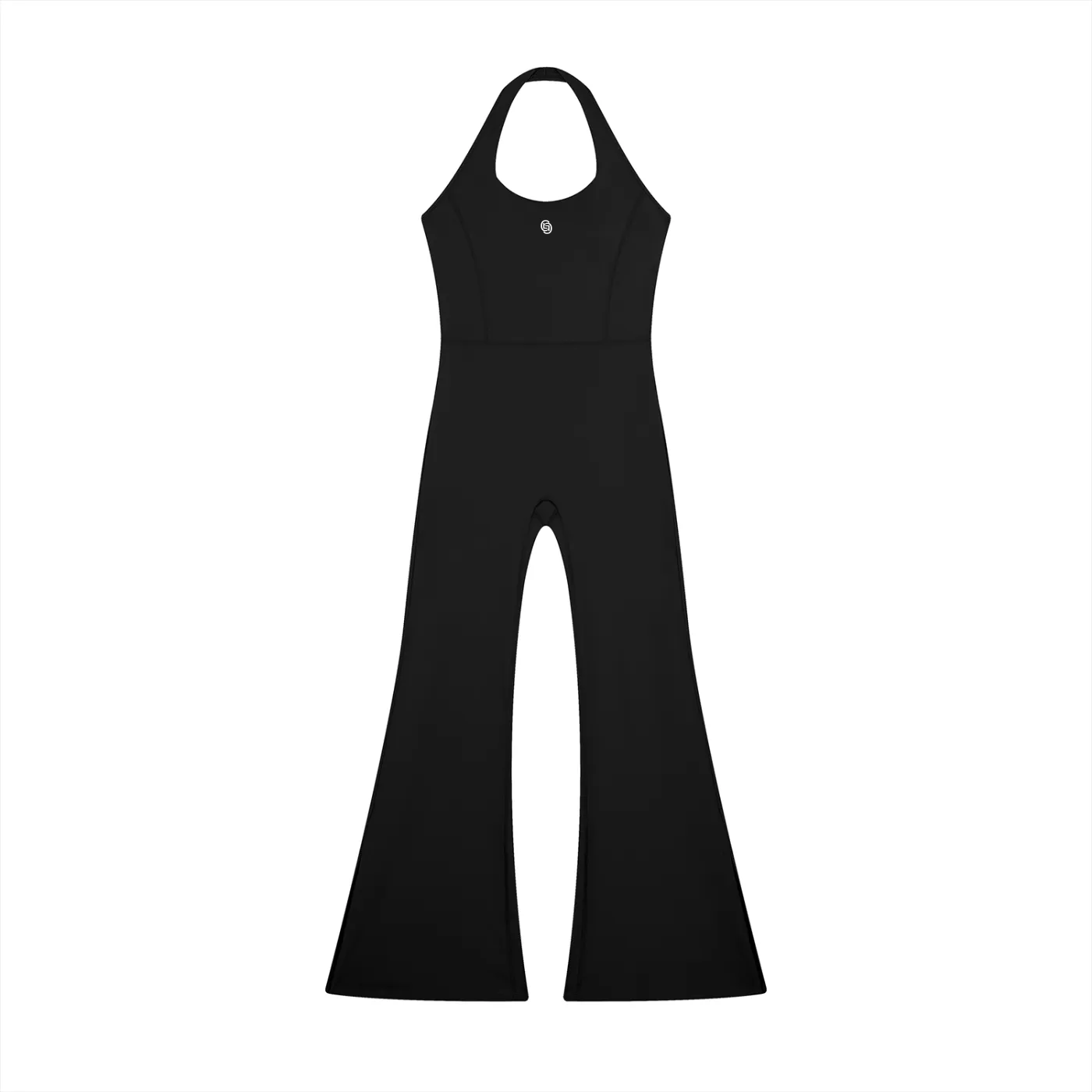 GEECHIE Women’s Halter Flared Jumpsuit