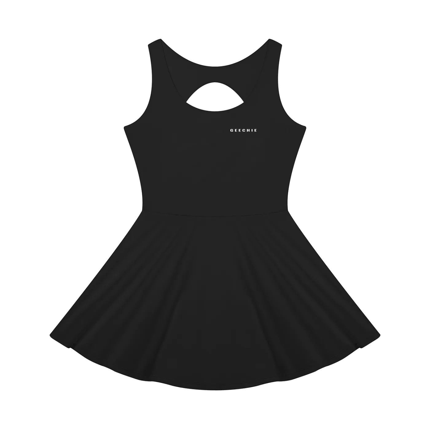 GEECHIE Women’s Open-Back Tennis Dress — Standard color mockup 3