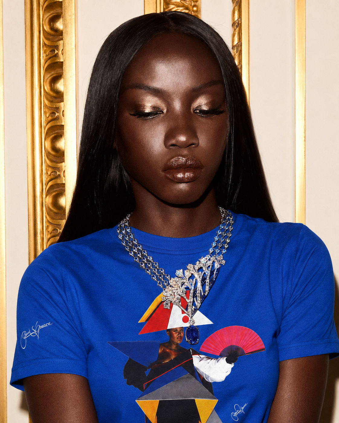 Geisha Jones Homage Tee | The Grace Jones Collection mockup 1