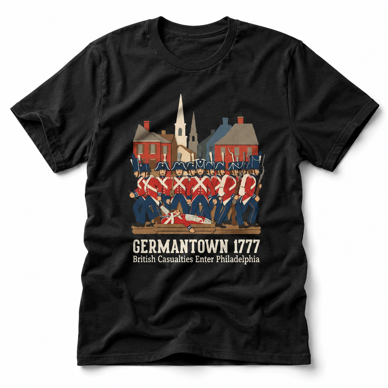 Germantown 1777 Tee mockup 1