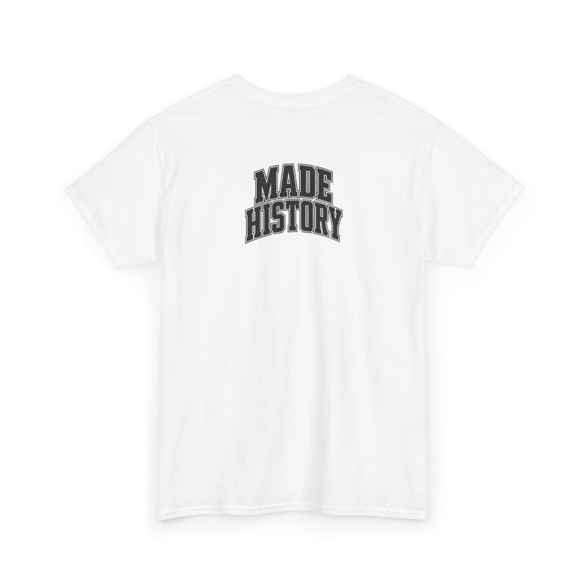Made History Philly Basketball Legends graphic tee mockup 4