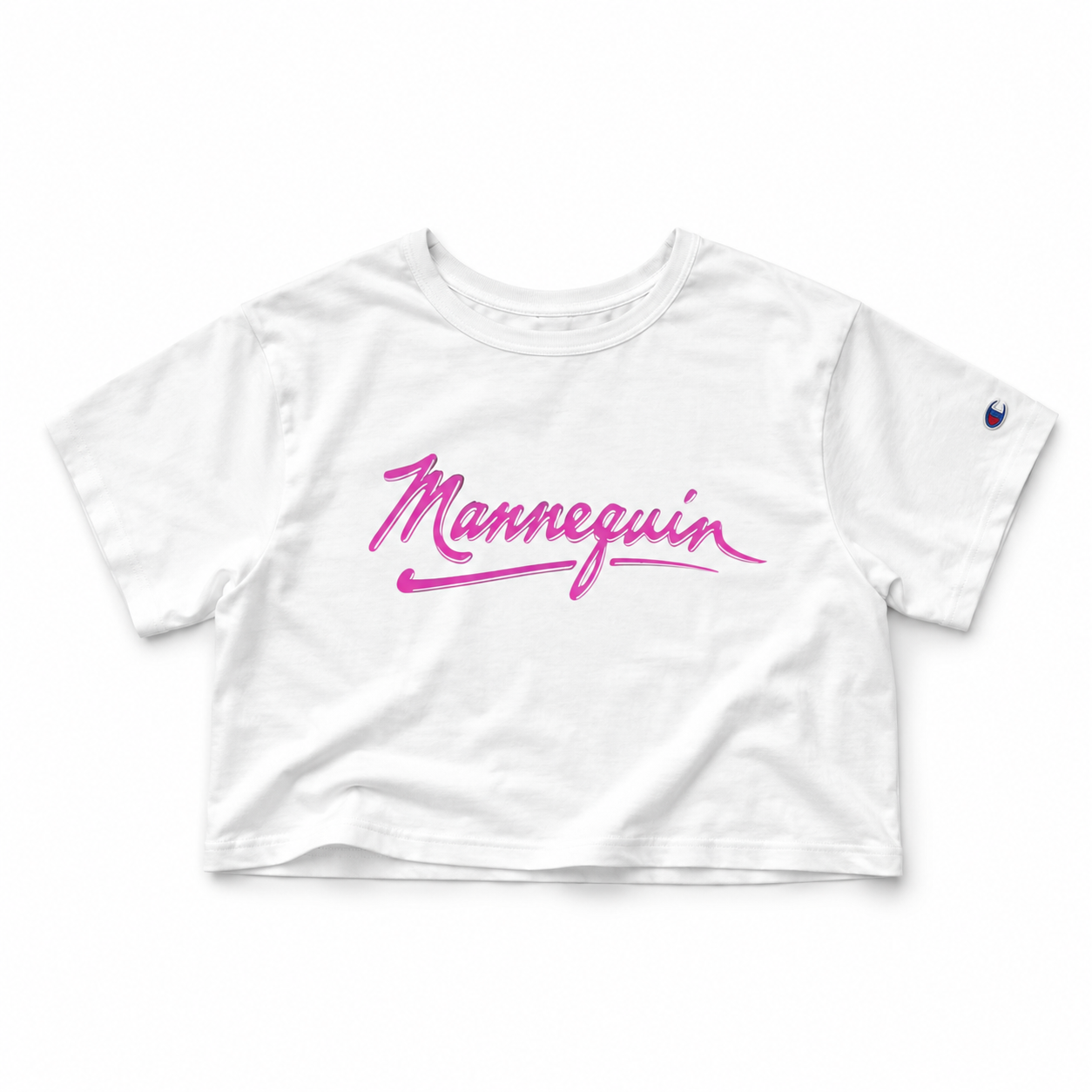 Mannequin Women’s Cropped Tee mockup 4