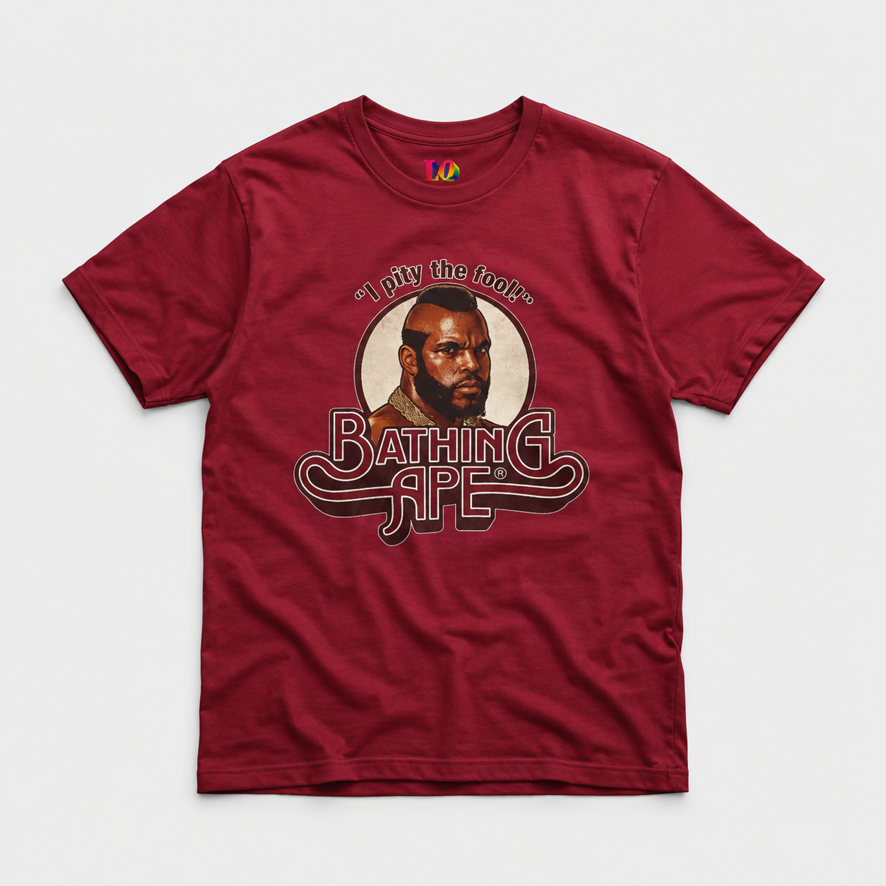 Mr. T “I Pity the Fool” | Retro 1980s Pop Culture Graphic Tee mockup 6