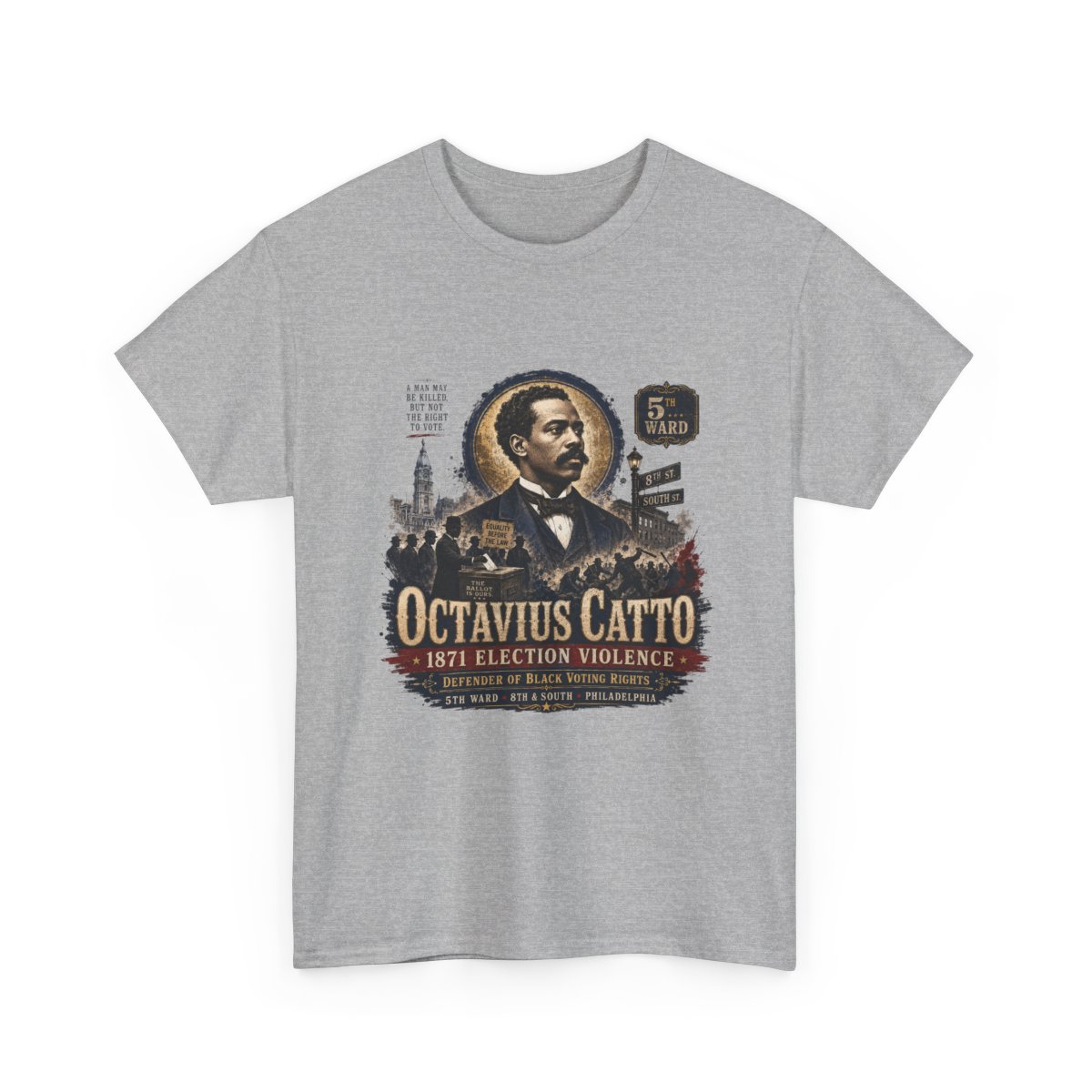 Octavius Catto 1871 Election Violence | Defender of Black Voting Rights