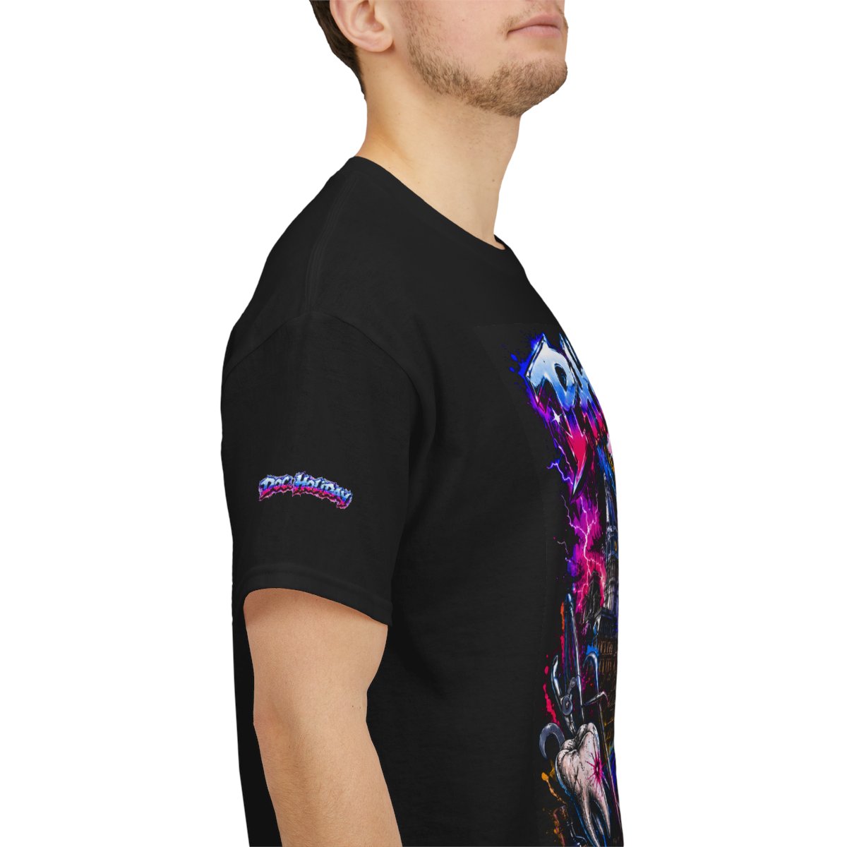 Philly Doc Holliday Graphic Tee – Philadelphia Dentist Wild West Streetwear Shirt mockup 5