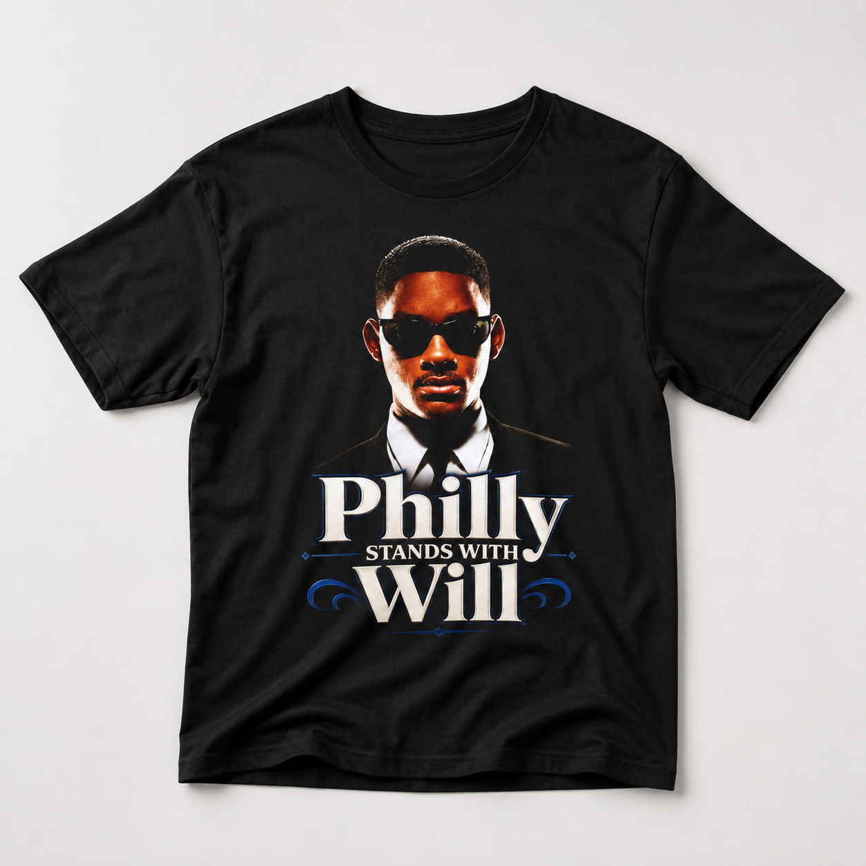 Philly Stands With Will | Philadelphia vs Everybody Tee mockup 1