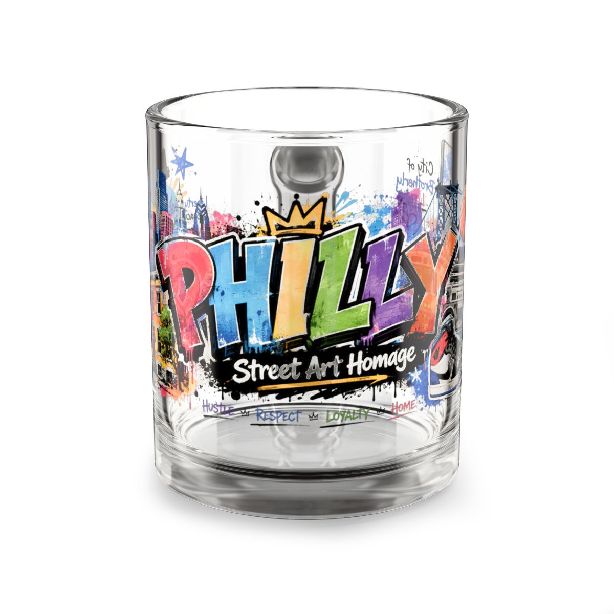 Philly Street Art Mug | Graffiti Philadelphia Collage Coffee Cup