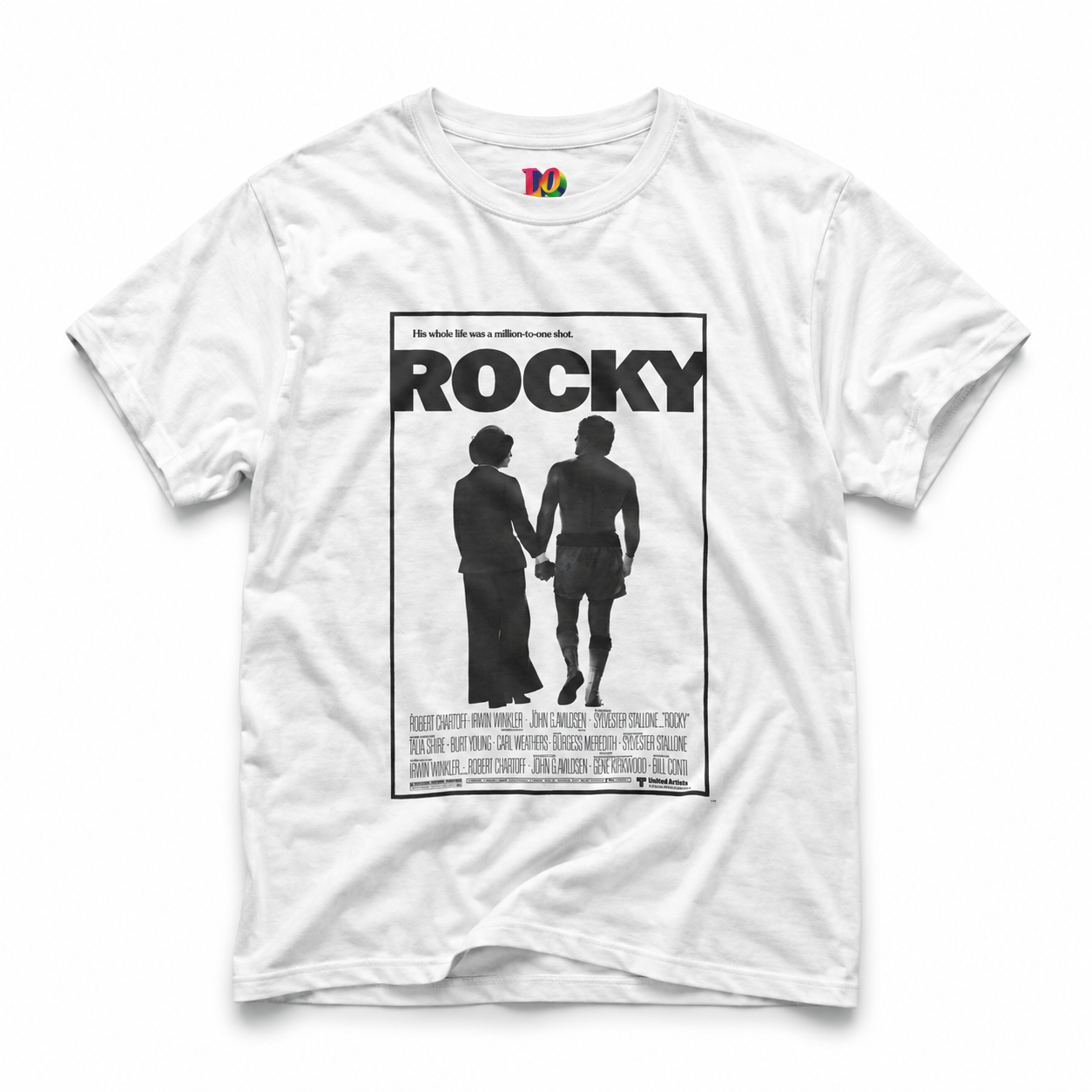 Rocky Balboa and "Adrian" Valentines Tee mockup 1