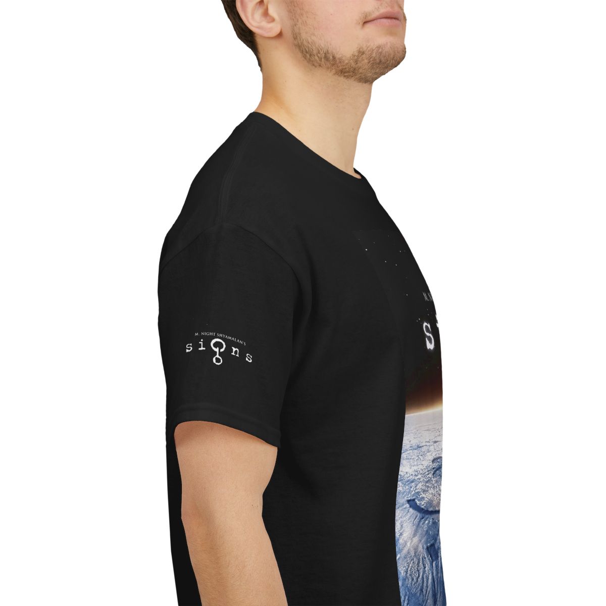 Signs Movie | Crop Circle Tee mockup 2