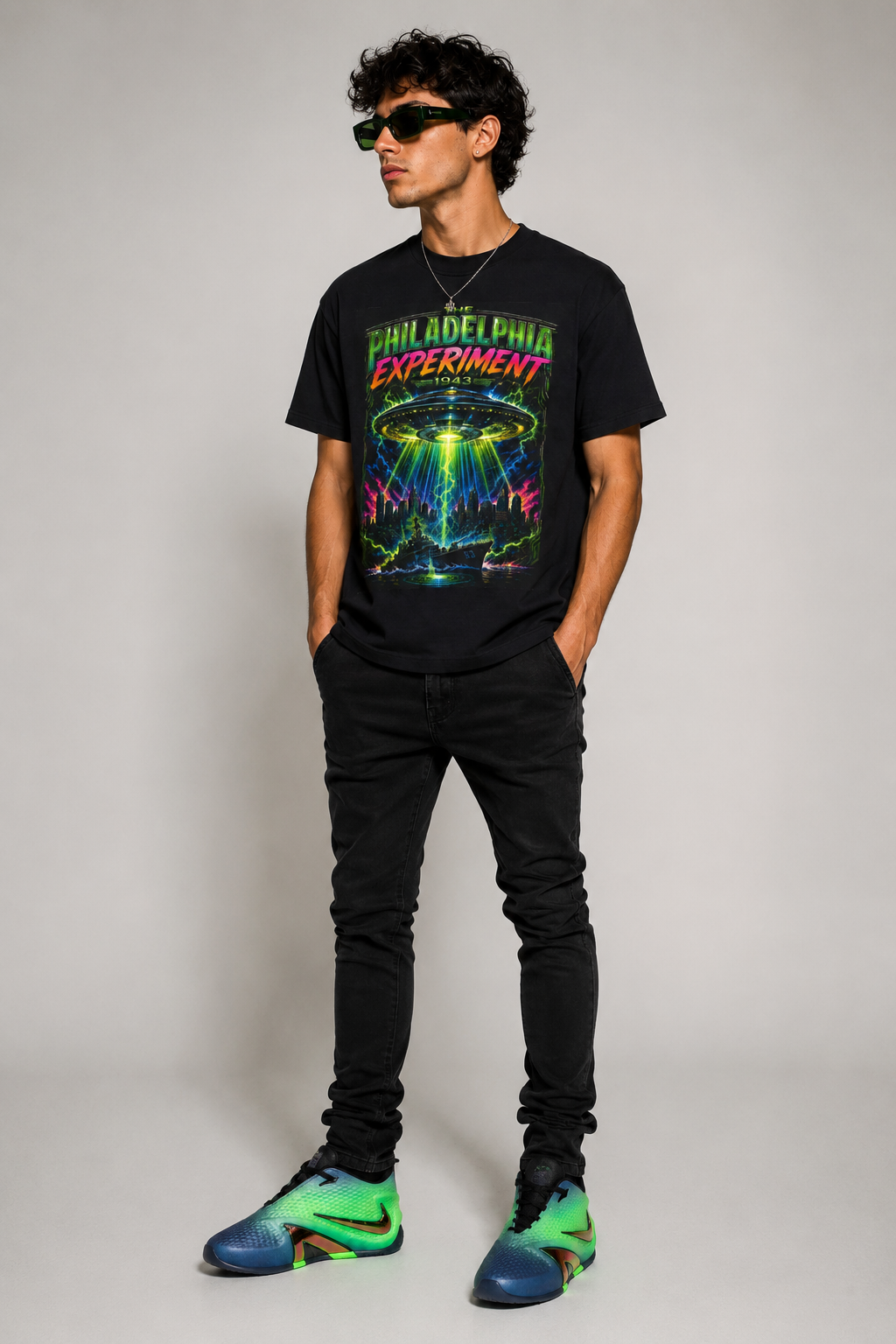 The Philadelphia Experiment 1943 Tee mockup 1