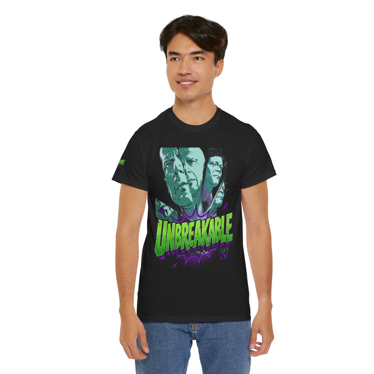 Unbreakable Comic Tee mockup 3