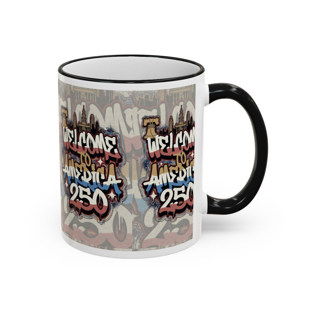 "Welcome to America 250" Ceramic Mug