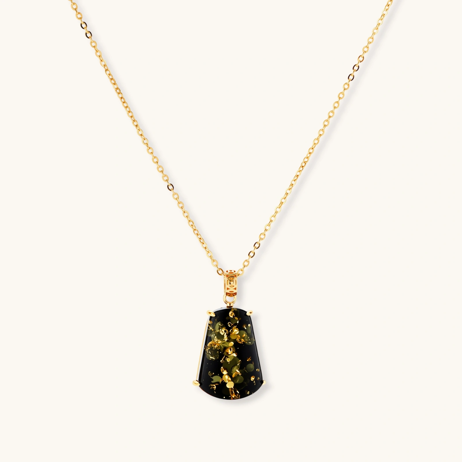 Forest Gold Amber necklace